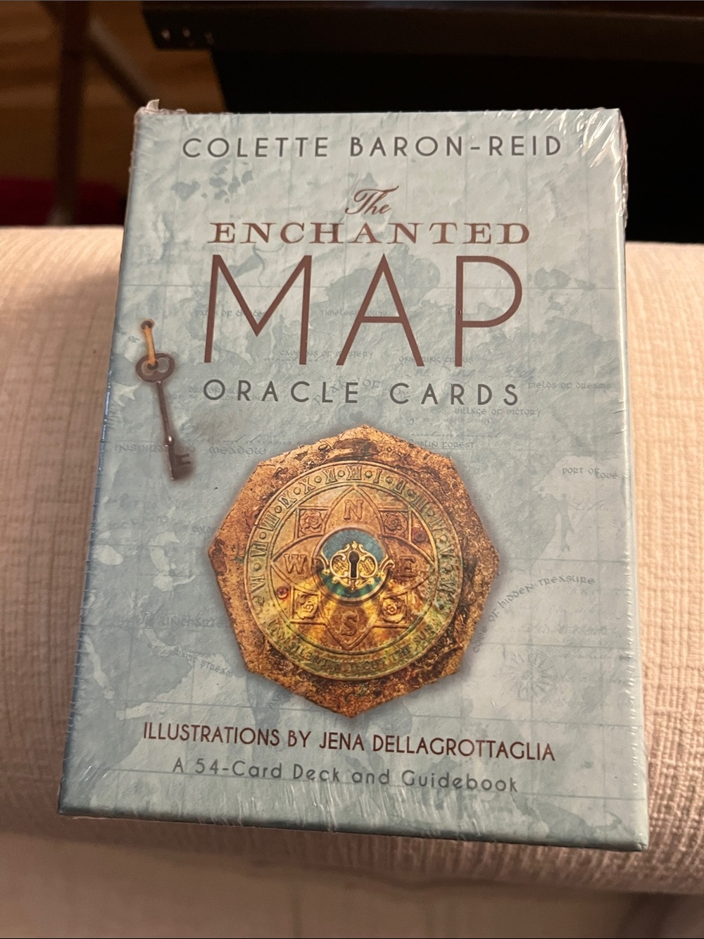 The Enchanted Map Oracle Cards — Blue